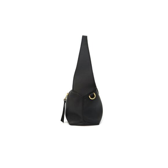 LOEWE Black Puzzle Hobo Bag C-A28299 - Picture 3 of 11